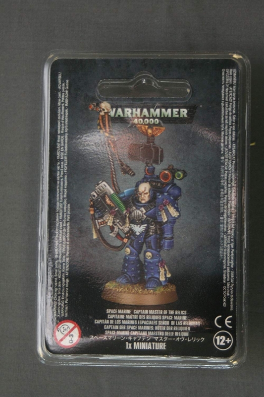 Space Marine Capitano Maestro delle Reliquie