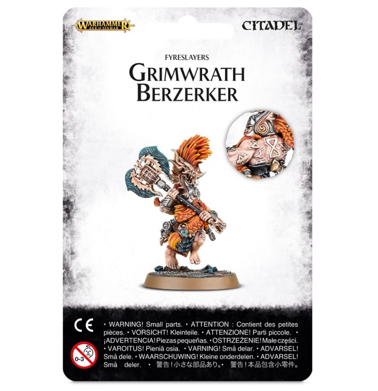 Fyreslayer Grimwrath Berzerker