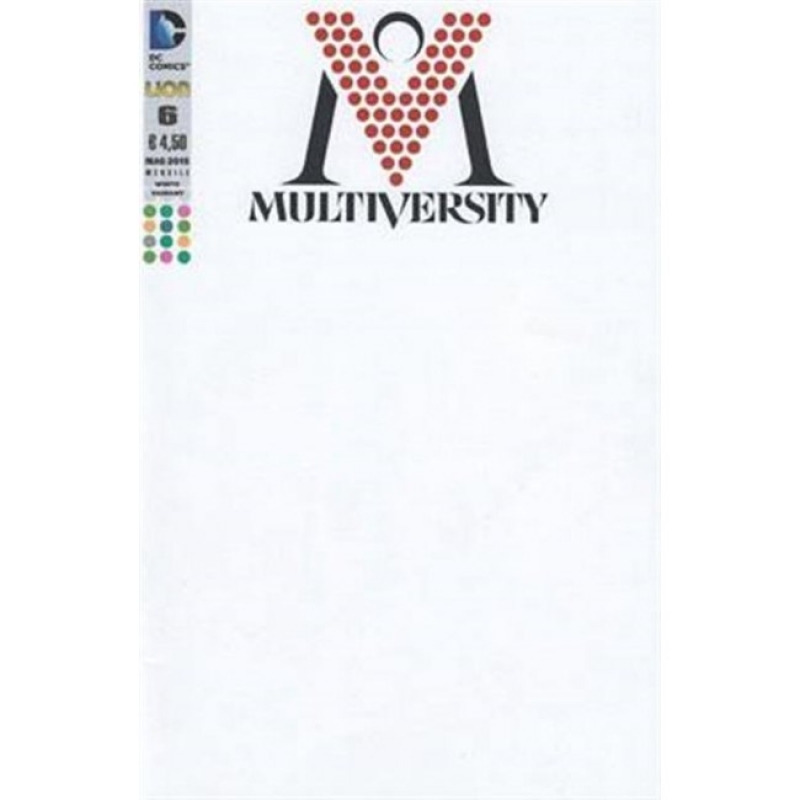 MULTIVERSITY 6 - COVER VARIANT WHITE