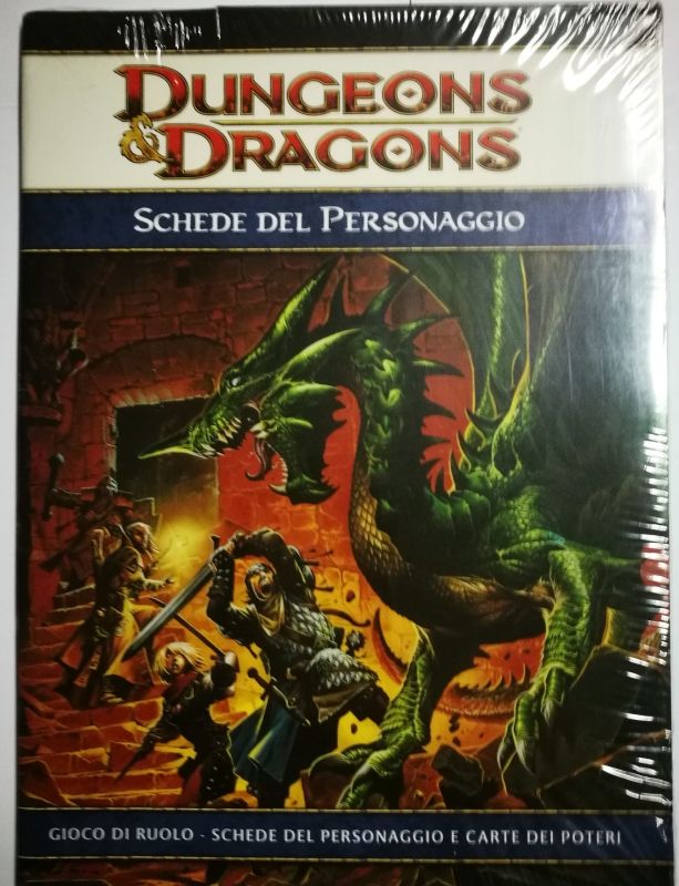 DUNGEONS & DRAGONS 4.0 - SCHEDE DEL PERSONAGGIO