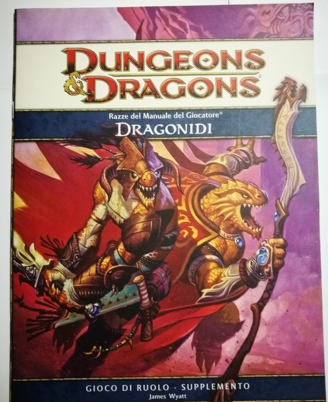 DUNGEONS & DRAGONS 4.0 - Razze del manuale del Giocatore - DRAGONIDI