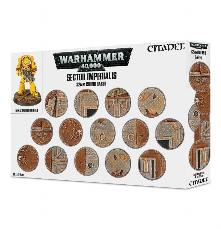 Sector Imperialis: basette rotonde da 32mm