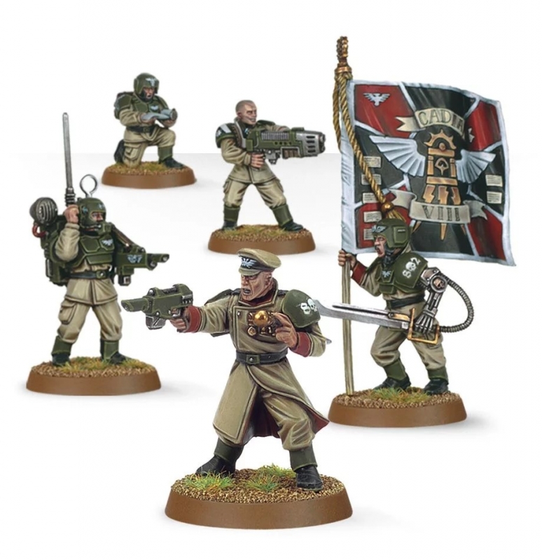 Astra Militarum - Cadian Command Squad (USATO)