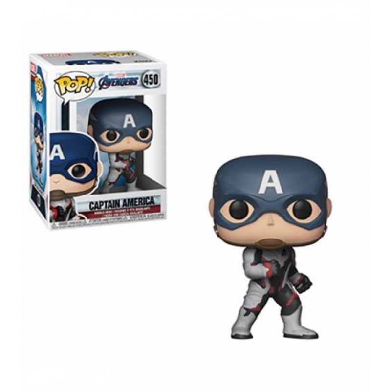 MARVEL - AVENGERS ENDGAME - POP FUNKO FIGURE 450 CAPTAIN AMERICA