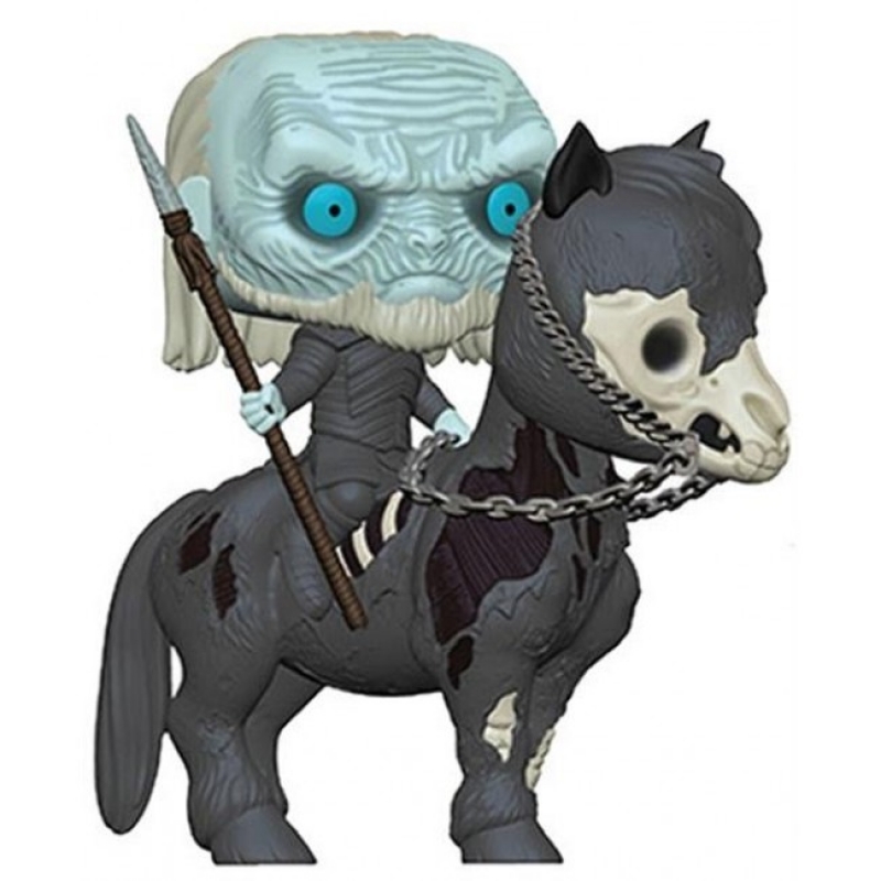 GAME OF THRONES - POP FUNKO FIGURE 60 RIDES WHITE WALKER ON HORSE