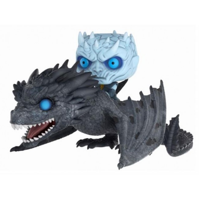 GAME OF THRONES - POP FUNKO FIGURE 58 NIGHT KING & ICY VISERION (GLOWS IN THE DARK)