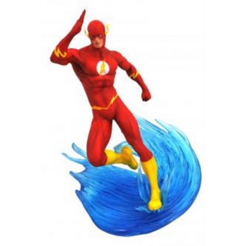 64658 - DC GALLERY - FLASH COMIC PVC - STATUA 25CM