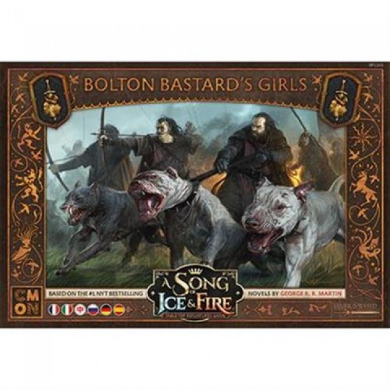 A SONG OF ICE & FIRE: MINIATURE GAME - RAGAZZE DEL BASTARDO BOLTON