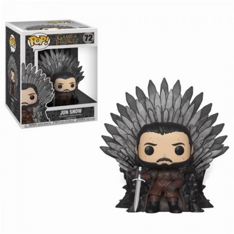 GAME OF THRONES - POP FUNKO FIGURE 72 JON SNOW SITTING ON THRONE