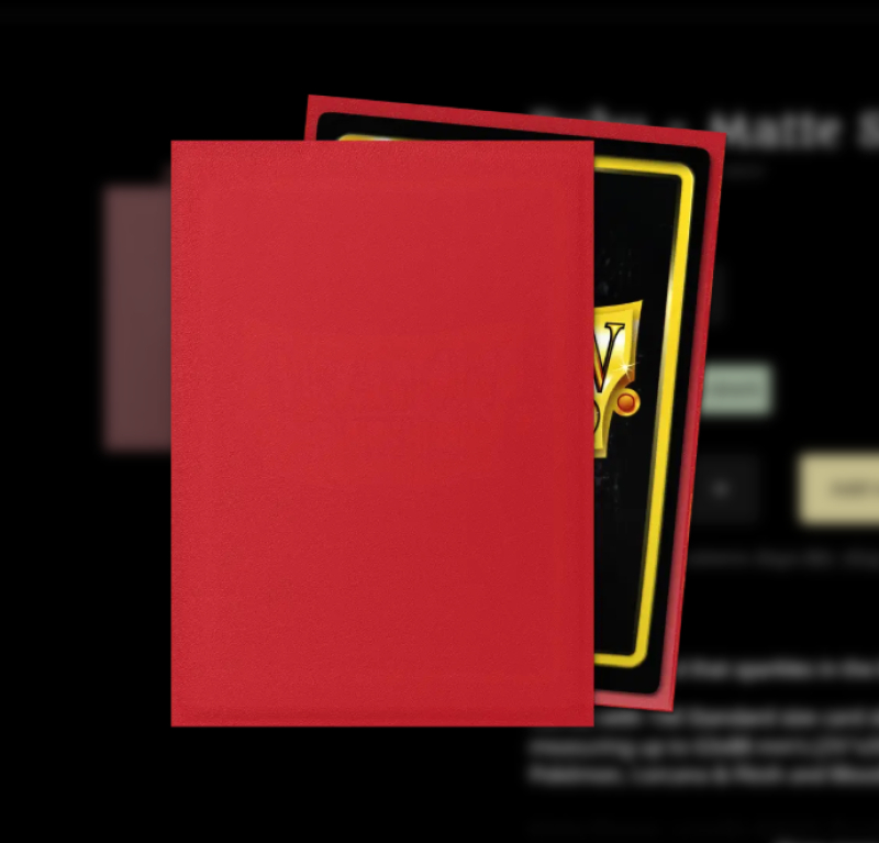 100 BUSTINE STANDARD - MATTE RUBY