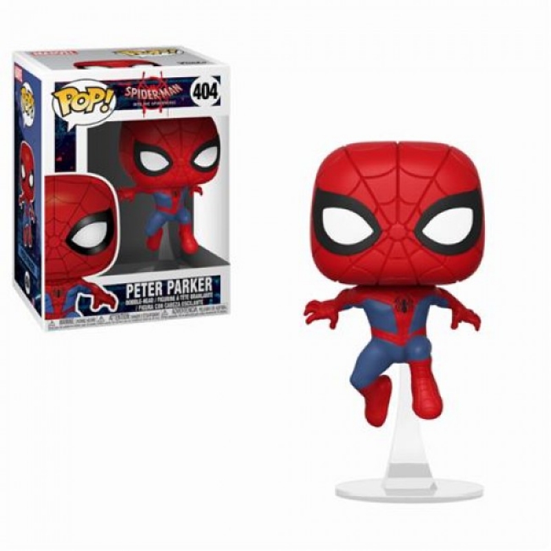 SPIDER-MAN - INTO THE SPIDER-VERSE - POP FUNKO FIGURE 404 PETER PARKER