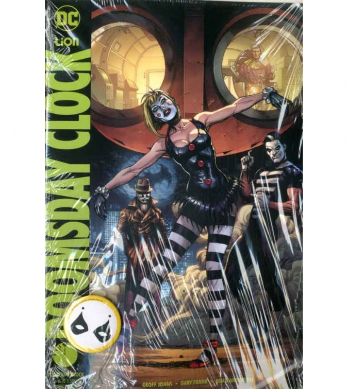 DOOMSDAY CLOCK 6 VARIANT PIN - DC MULTIVERSE