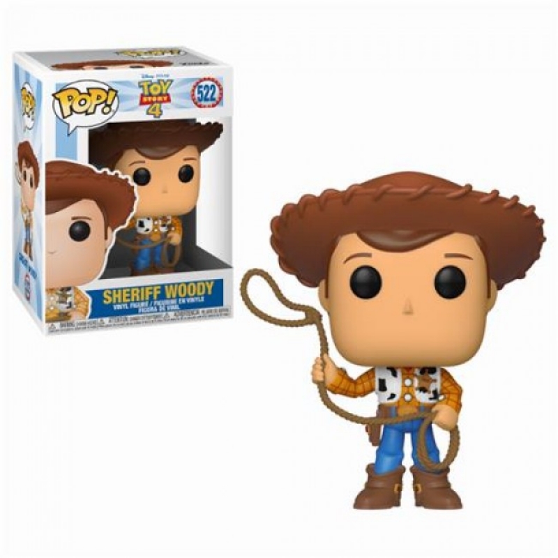 DISNEY - TOY STORY - POP FUNKO FIGURE 522 SHERIFF WOODY