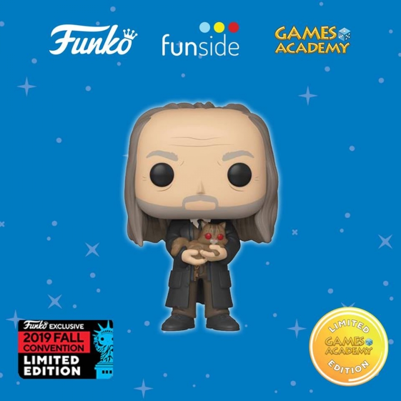 HARRY POTTER - POP FUNKO FIGURE 101 FILCH & MRS NORRIS NYCC 2019 CONVENTION EXCLUSIVES