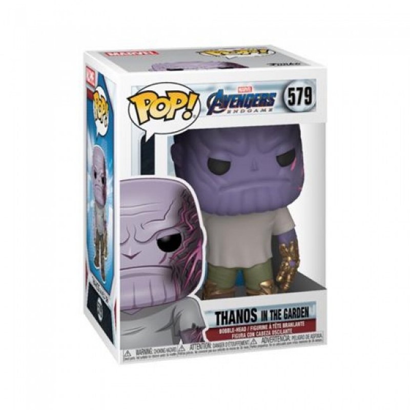 MARVEL - AVENGERS ENDGAME - POP FUNKO VINYL FIGURE 579 CASUAL THANOS W/ GAUNTLET