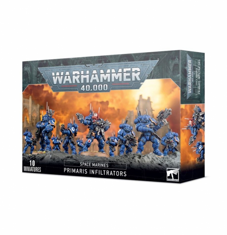  SPACE MARINES PRIMARIS INFILTRATORS