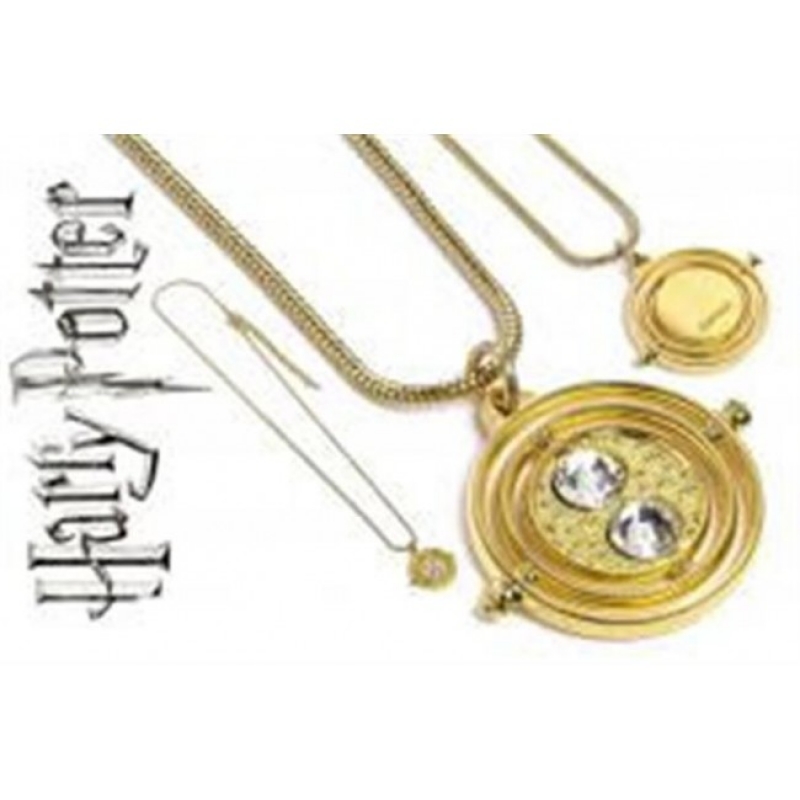 HARRY POTTER - COLLANINA CON CIONDOLO TIME TURNER