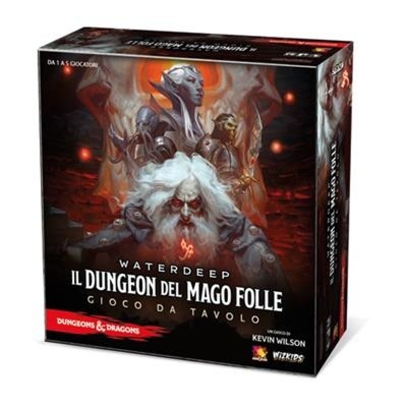 D&D 5A EDIZIONE ITA - WATERDEEP: Il DUNGEON DEL MAGO FOLLE - Gioco da Tavolo