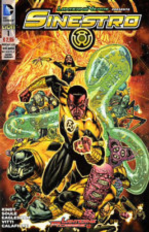 SINESTRO #1 Variant - The new 52 con Cofanetto Anno 1