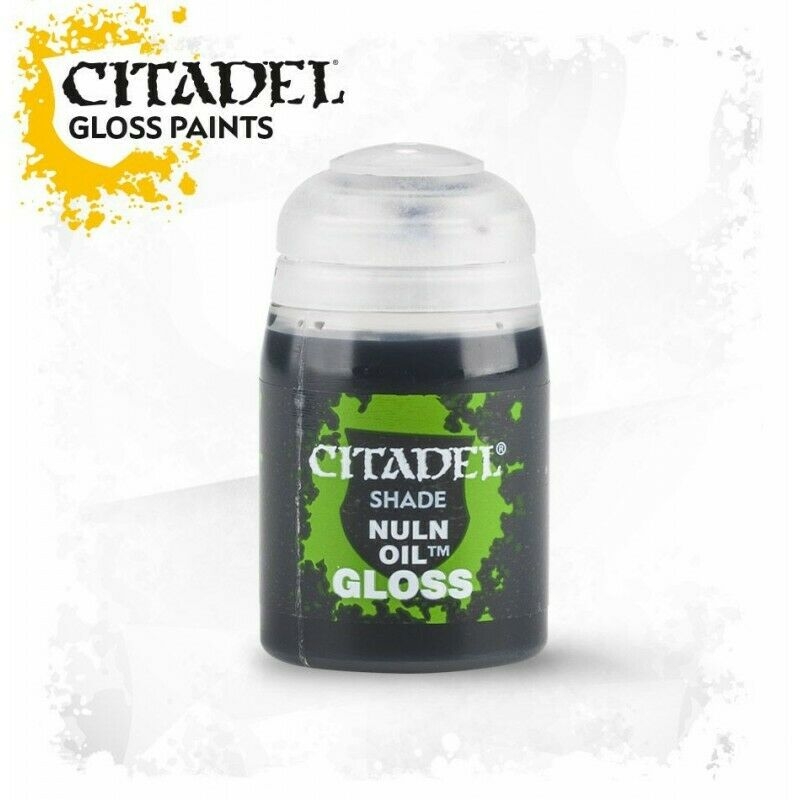 SHADE - Nuln Oil Gloss (Lavatura nero lucido)