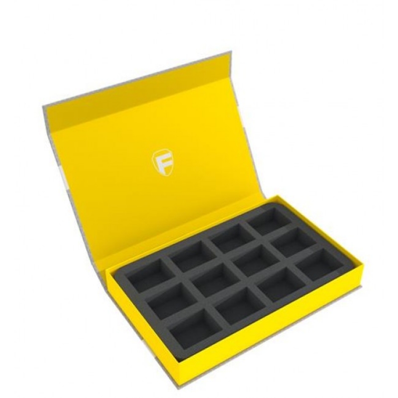 58077 - SCATOLA MAGNETICA CON SPUGNA PORTA MINIATURE - Skirmish