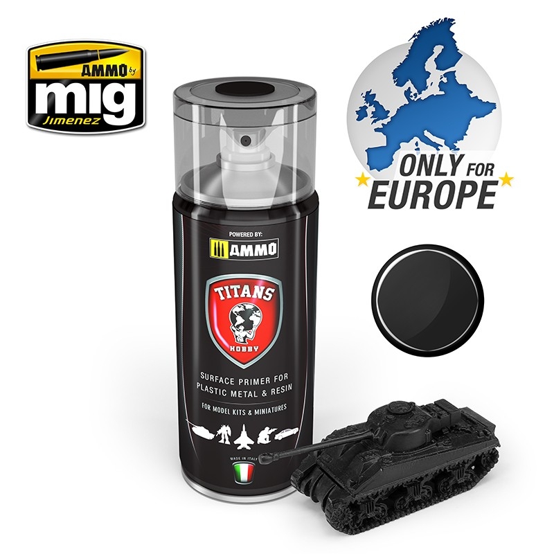 SPRAY PRIMER - BLACK MATT(NERO OPACO) - MIG