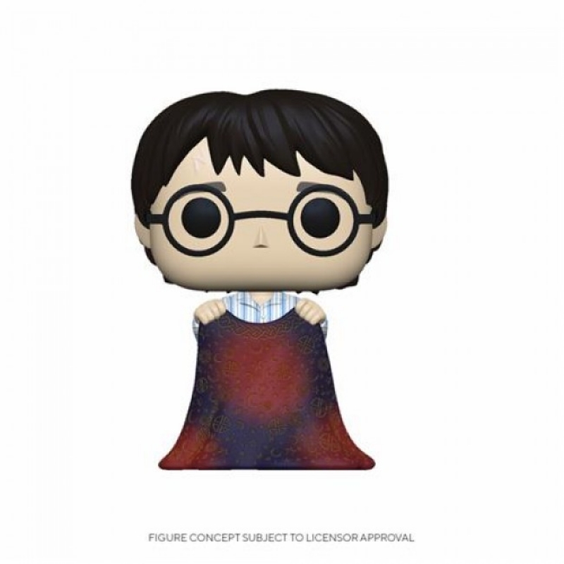 HARRY POTTER - POP FUNKO VINYL FIGURE 112 HARRY W/ INVISIBILITY CLOAK