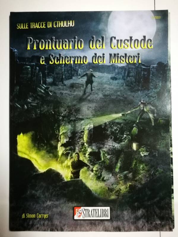 SULLE TRACCE DI CTHULHU - PRONTUARIO DEL CUSTODE E SCHERMO DEI MISTERI