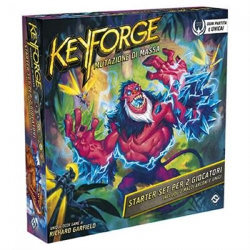 KEYFORGE - STARTER SET PER 2 GIOCATORI - MUTAZIONE DI MASSA