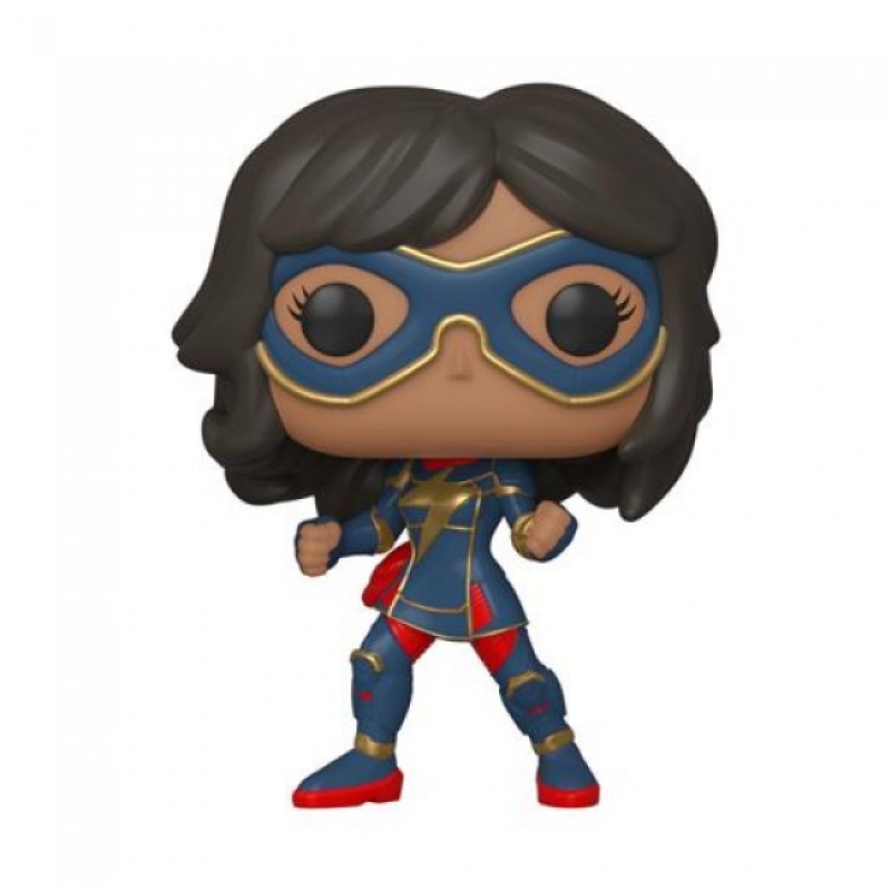 MARVEL: AVENGERS 2020 GAME - POP FUNKO VINYL FIGURE 631 KAMALA KHAN (STARK TECH SUIT)