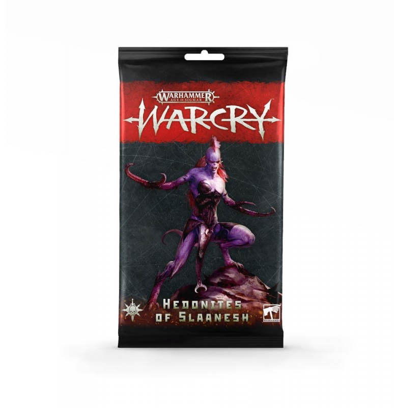 Warcry: Carte degli Hedonites of Slaanesh