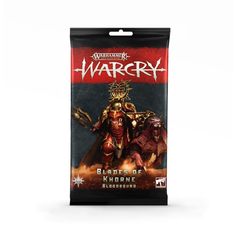 Warcry: Carte dei Bloodbounds dei Blades of Khorne