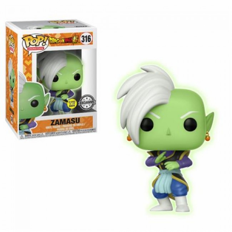 DRAGON BALL SUPER - POP FUNKO VINYL FIGURE 316 ZAMASU (GLOW IN THE DARK)