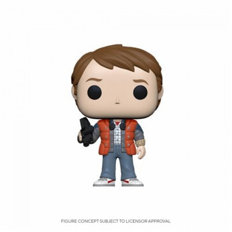 BACK TO THE FUTURE - POP FUNKO VINYL FIGURE 961 MARTY IN PUFFY VEST