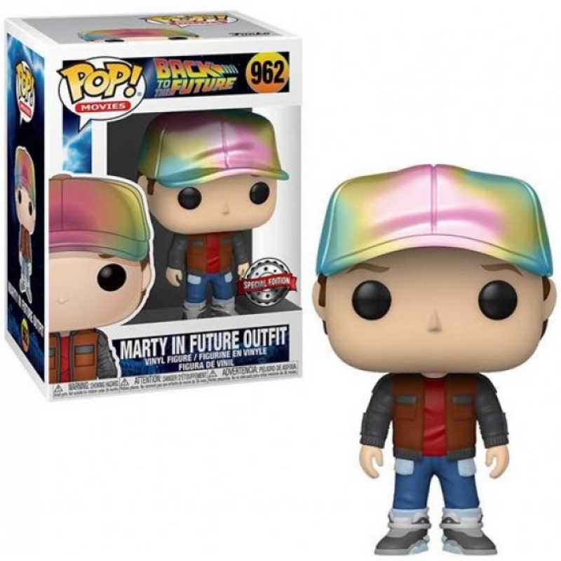 BACK TO THE FUTURE - POP FUNKO FIGURE 962 - MARTY IN FUTURE OUTFIT (SPECIAL EDITION)