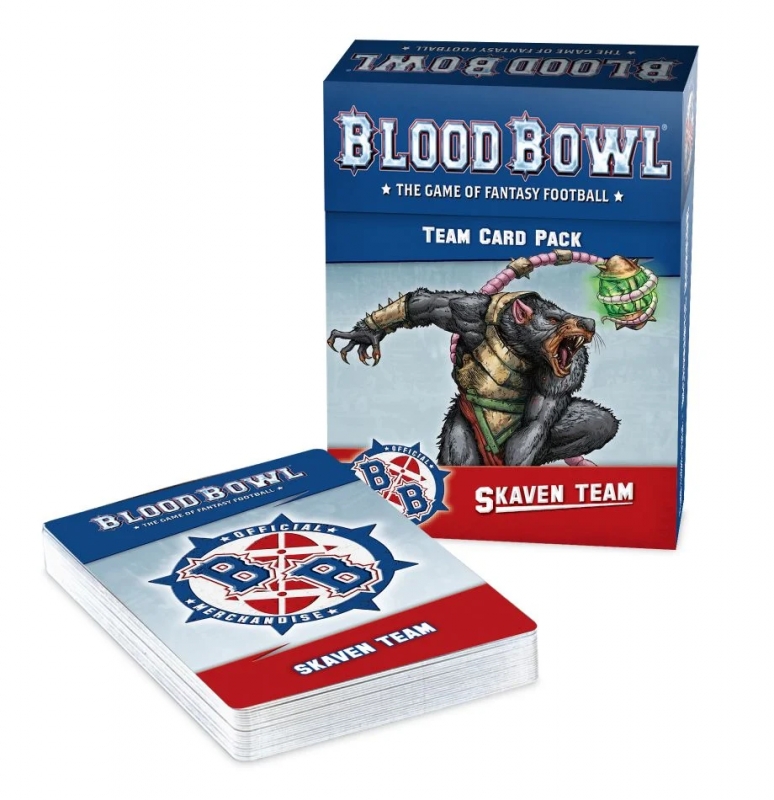 Blood Bowl - Skaven Team Card Pack (Inglese)