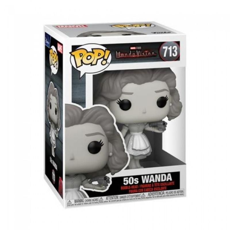 MARVEL STUDIOS: WANDAVISION - POP FUNKO VINYL FIGURE 713 50'S WANDA