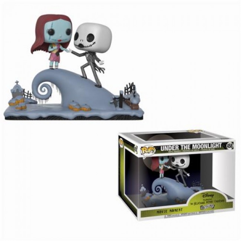 DISNEY - NIGHTMARE BEFORE CHRISTMAS - POP FUNKO VINYL FIGURE 458 MOVIE MOMENTS - UNDER THE MOONLIGHT