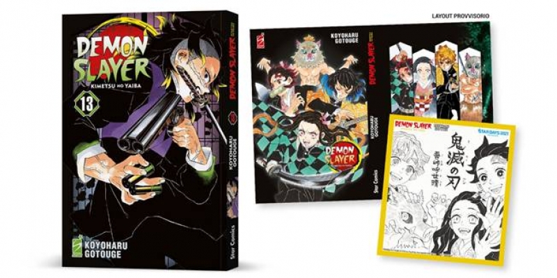 DEMON SLAYER 13 - KIMETSU NO YAIBA - Speciale STAR DAYS 2021