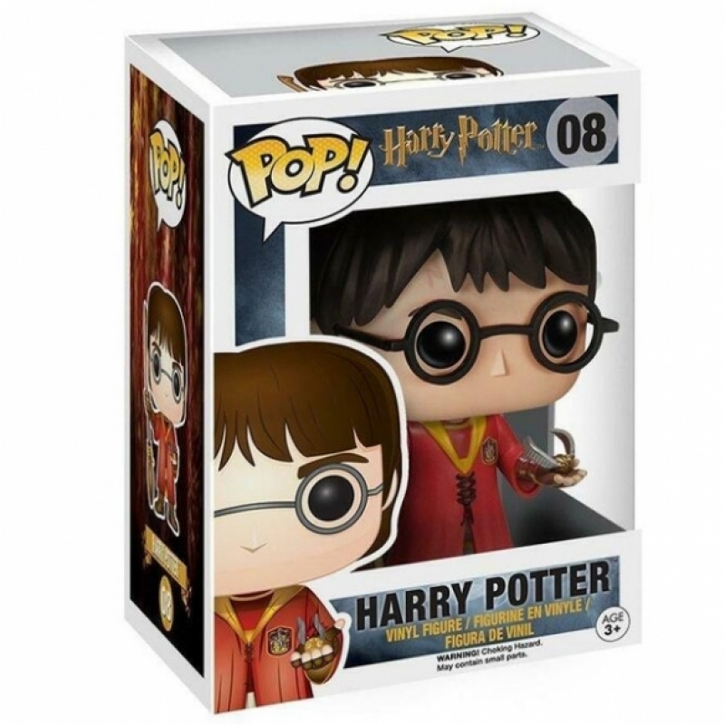 HARRY POTTER - POP FUNKO VINYL FIGURE 08 - HARRY POTTER QUIDDITCH