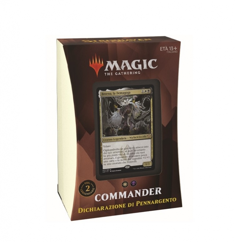 Magic the Gathering- STRIXHAVEN: SCUOLA DEI MAGHI - COMMANDER DECK 2021 (Dichiarazione di Pennargento)