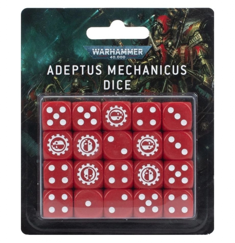 WARHAMMER 40.000 - SET 20 DADI ADEPTUS MECHANICUS