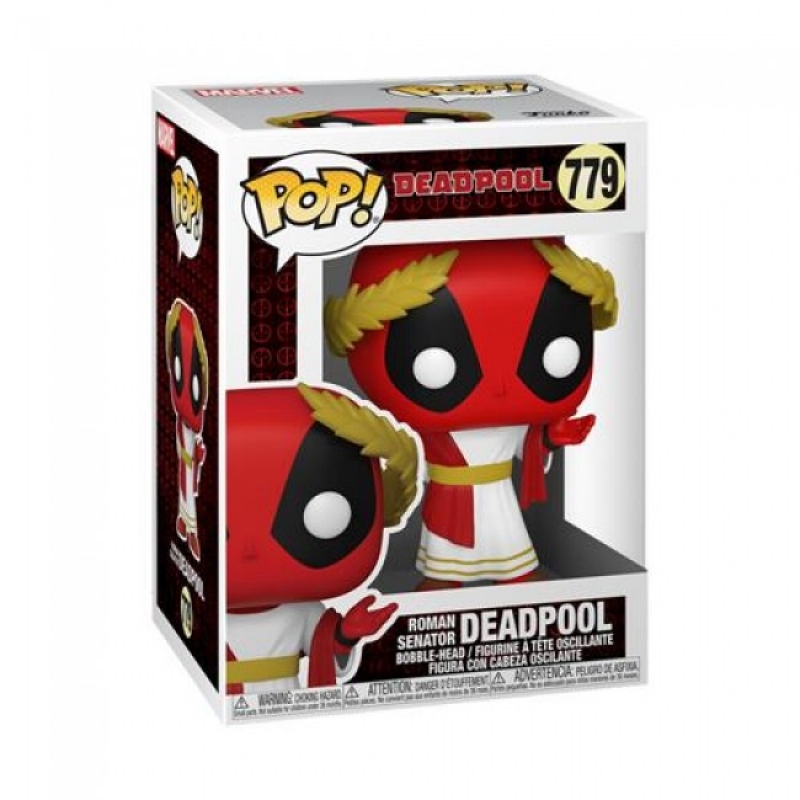 DEADPOOL: 30TH ANNIVERSARY - POP FUNKO VINYL FIGURE 779 - ROMAN SENATOR DEADPOOL