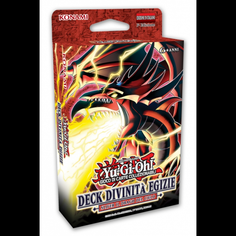 YU-GI-OH! - STRUCTURE DECK - DIVINITA' EGIZIE SLIFER Il Drago Del Cielo(ITALIANO)