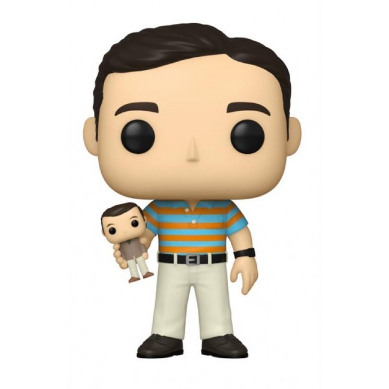 40 YEARS OLD VIRGIN - POP FUNKO FIGURE 1064  ANDY STITZER HOLDING OSCAR GOLDMAN