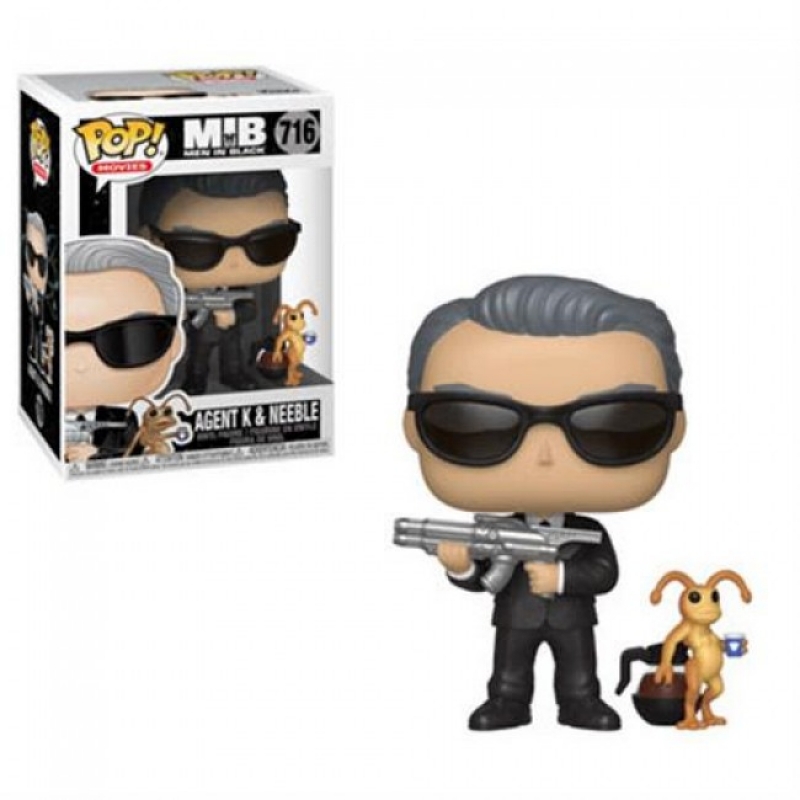 MEN IN BLACK - POP FUNKO VINYL FIGURE 716 - AGENT K & NEEBLE