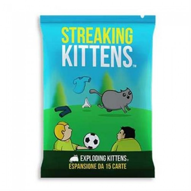 EXPLODING KITTENS - ESPANSIONE STREAKING KITTENS 