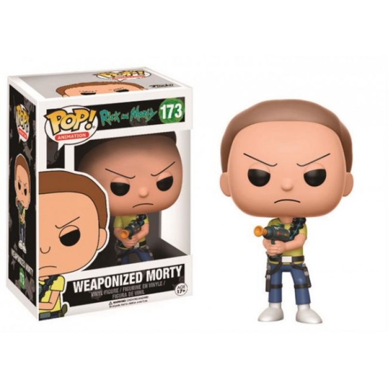 RICK AND MORTY - POP FUNKO FIGURE 173 - WEAPONIZED MORTY 