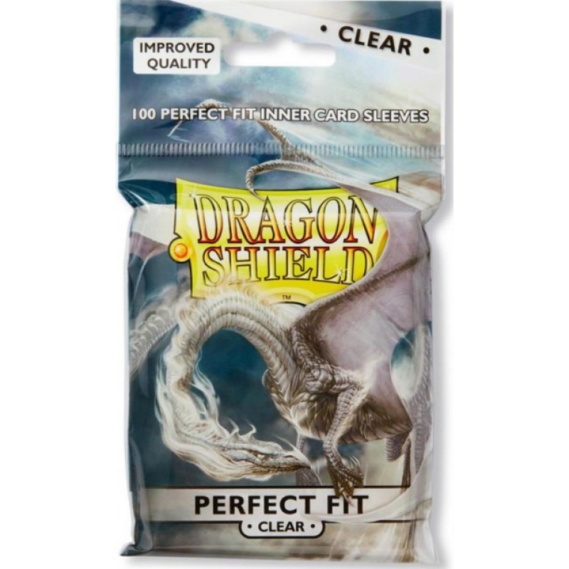 100 BUSTINE DRAGON SHIELD - PERFECT FIT - CLEAR