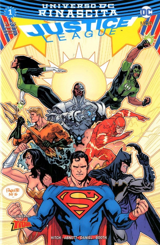 JUSTICE LEAGUE RINASCITA 1 VARIANT